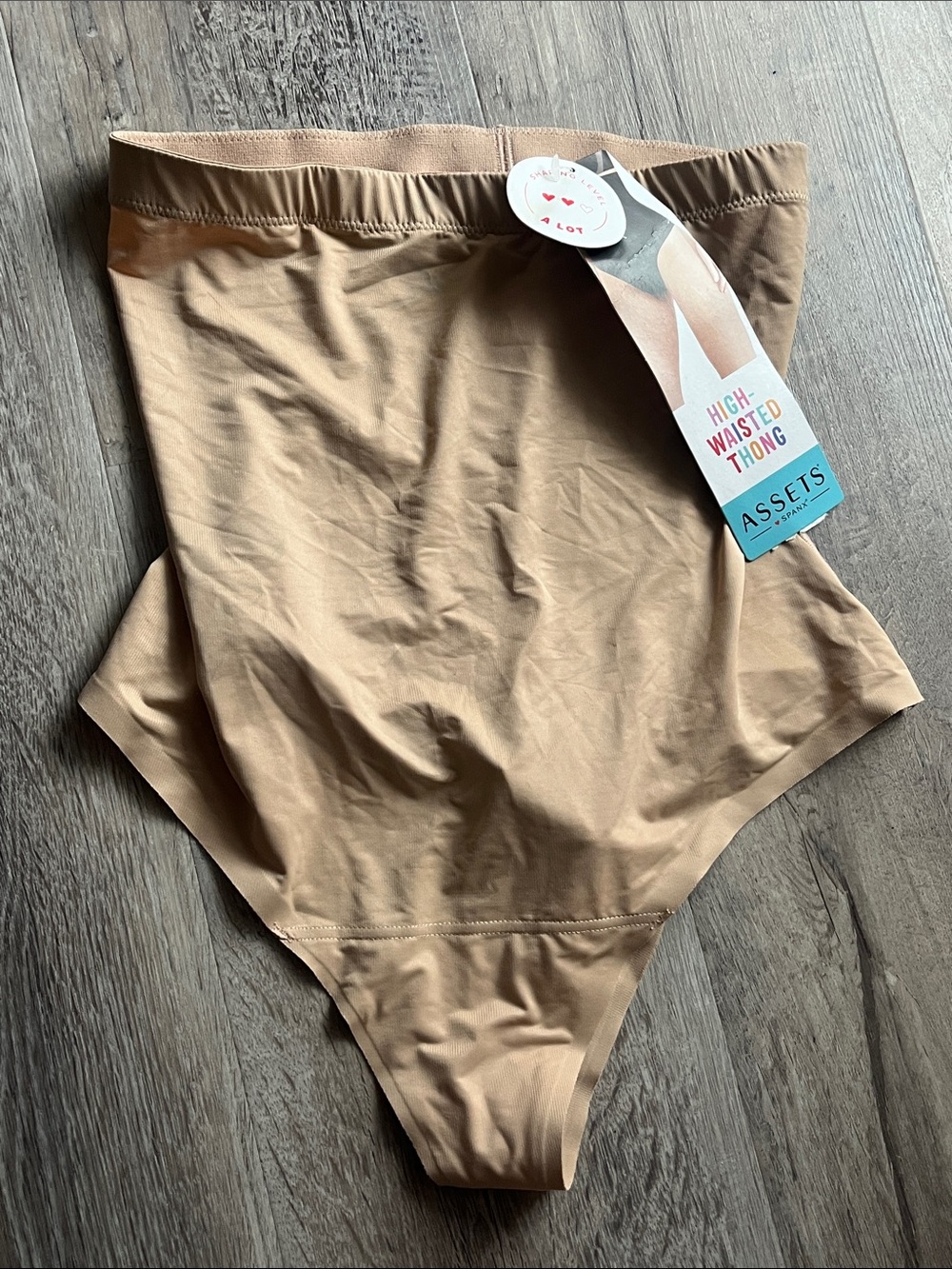 SPANX Nude High-Waisted Shaping Thong